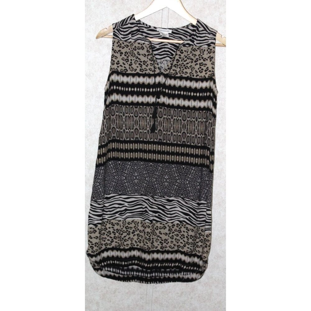 Beach lunch lounge Women's Bathing Suit Cover Up- Animal Print Size Small